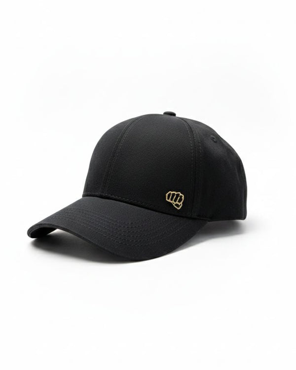 Gorra Basic Pin Negra 6 Paneles