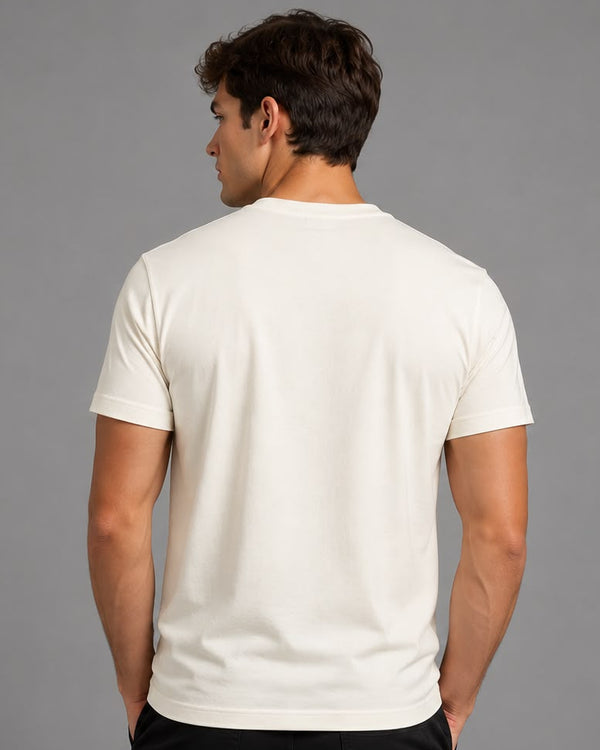 Camiseta Basica Holanda Blanco Hueso