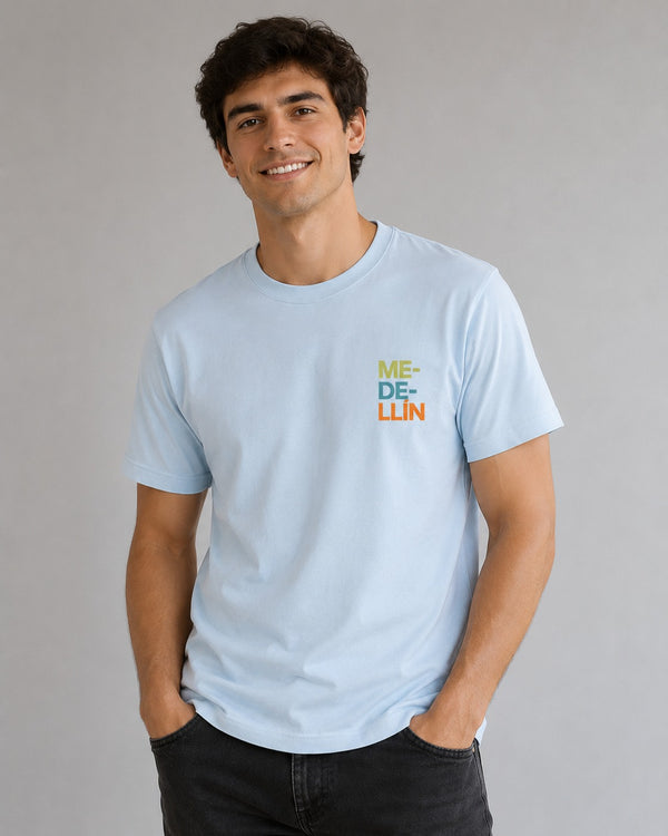 Camiseta Medellin Baby Blue