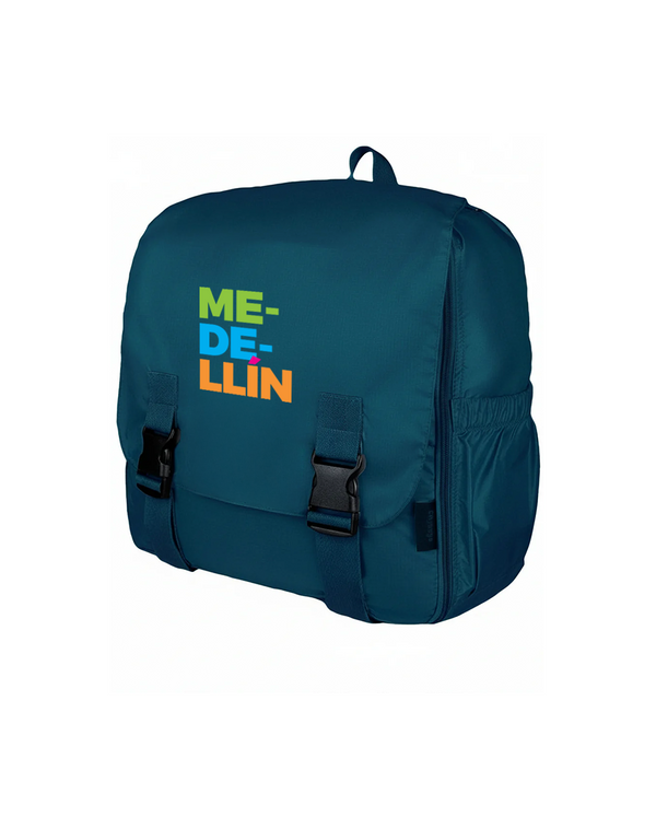 Morral Cabina Avión Plegable Azul