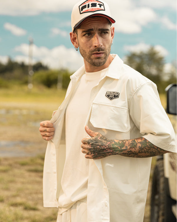 Camisa Pistols Ivory