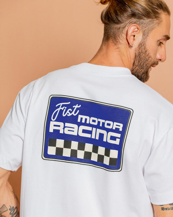 Camiseta Custom Silverstone Blanca