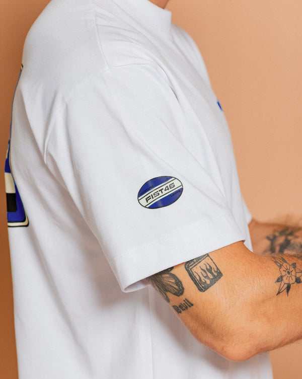 Camiseta Custom Silverstone Blanca