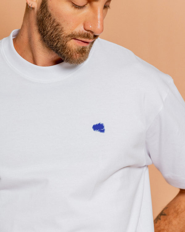 Camiseta Custom Silverstone Blanca