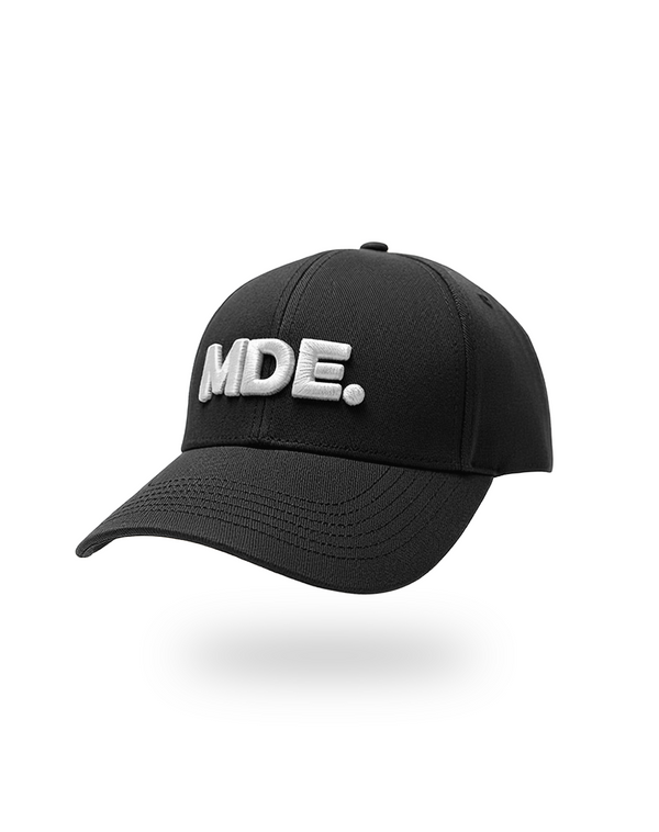 Gorra MDE negra-beige