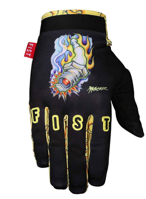 Mike Metzger-Flaming Plug Glove - fistclothing